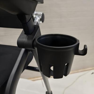 We make new cup holders for the conference chairs