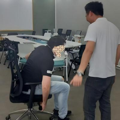 Italian Client Visit our company