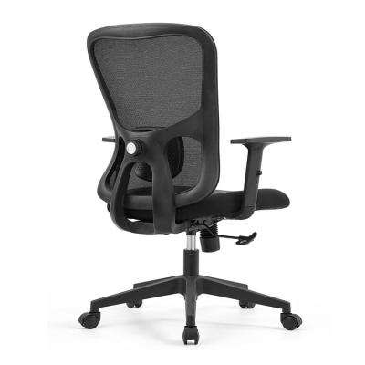 Mesh chair with lumbar support
